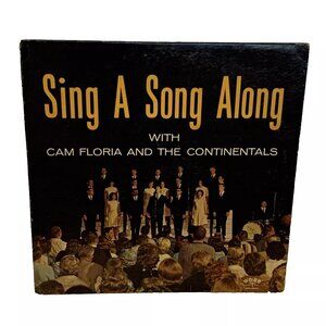 Cam Floria and the Continentals Sing A Song Along (Vinyl, 2006) Word W3338 VG+